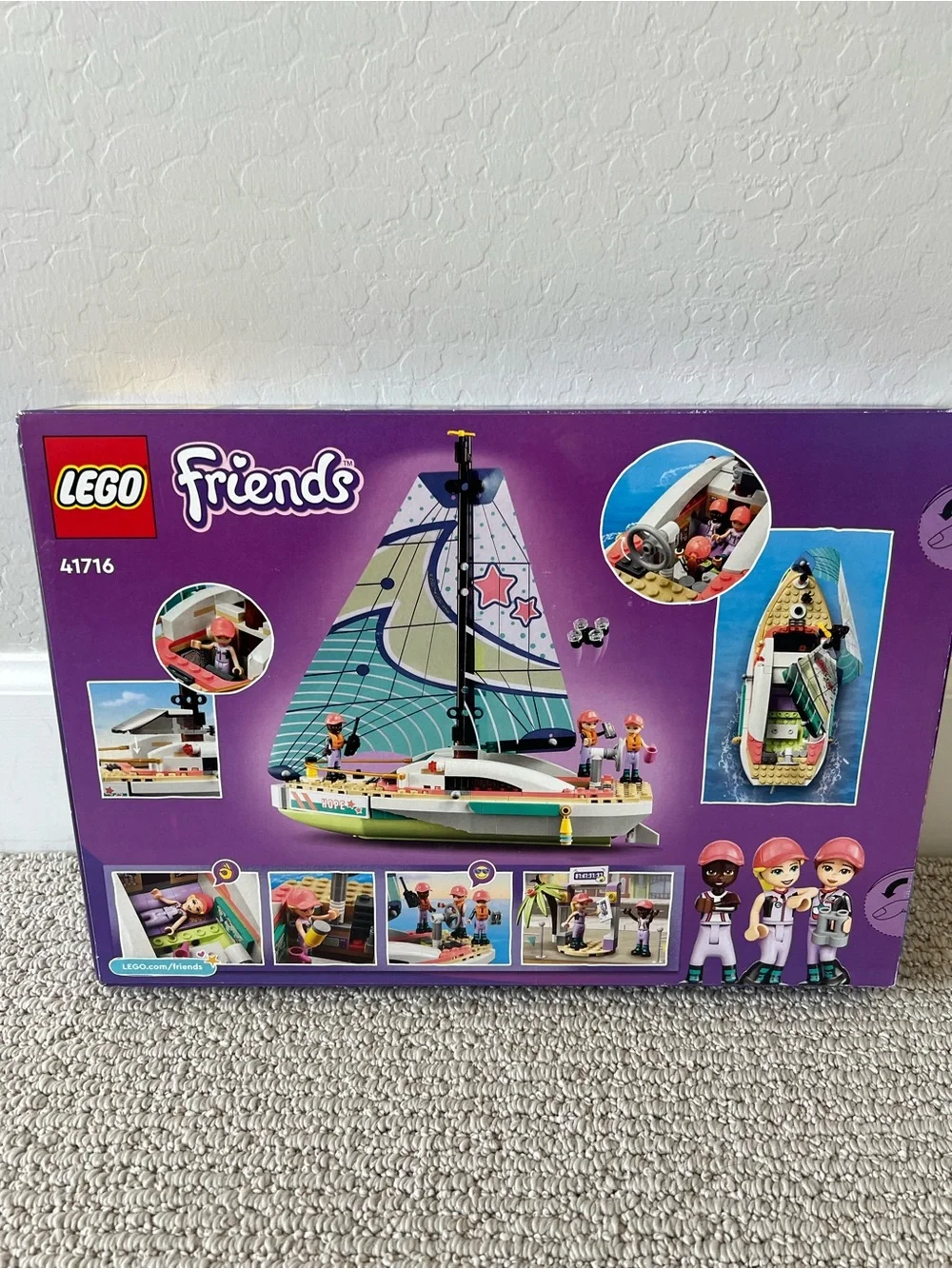 LEGO Friends Stephanie's Sailing Adventure set retired NIB $35
